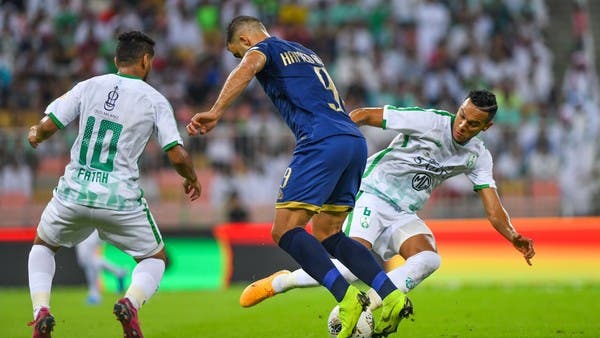 النصر في اختبار أهلي جدة بهدف تضييق الخناق على الهلال