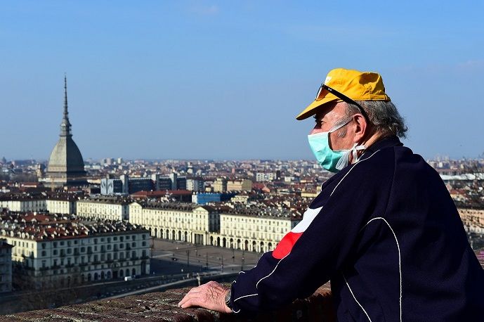 250 وفاة جديدة بكورونا في ايطاليا في عدد قياسي خلال 24 ساعة