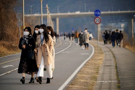 35 حالة إصابة جديدة بكورونا في كوريا الجنوبية