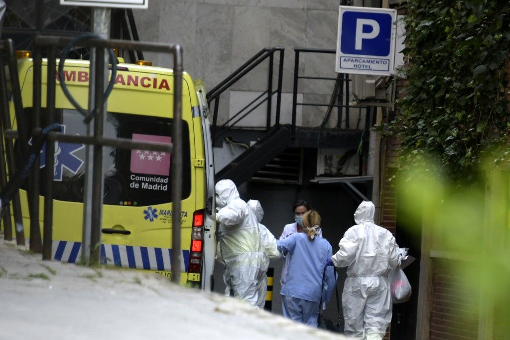تسجيل 767 وفاة بفيروس كورونا في إسبانيا