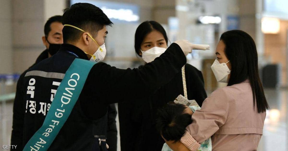 كوريا الجنوبية تسجل 93 إصابة جديدة بفيروس كورونا