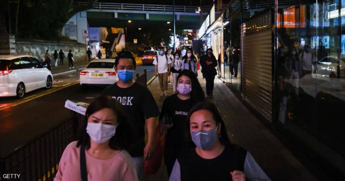 هونغ كونغ تسجل أعلى حصيلة يومية من الإصابات بكورونا