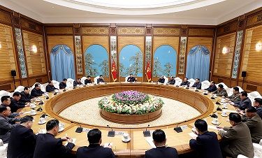 الحزب الحاكم في كوريا الشمالية يوصي بتشديد إجراءات التصدي لفيروس كورونا