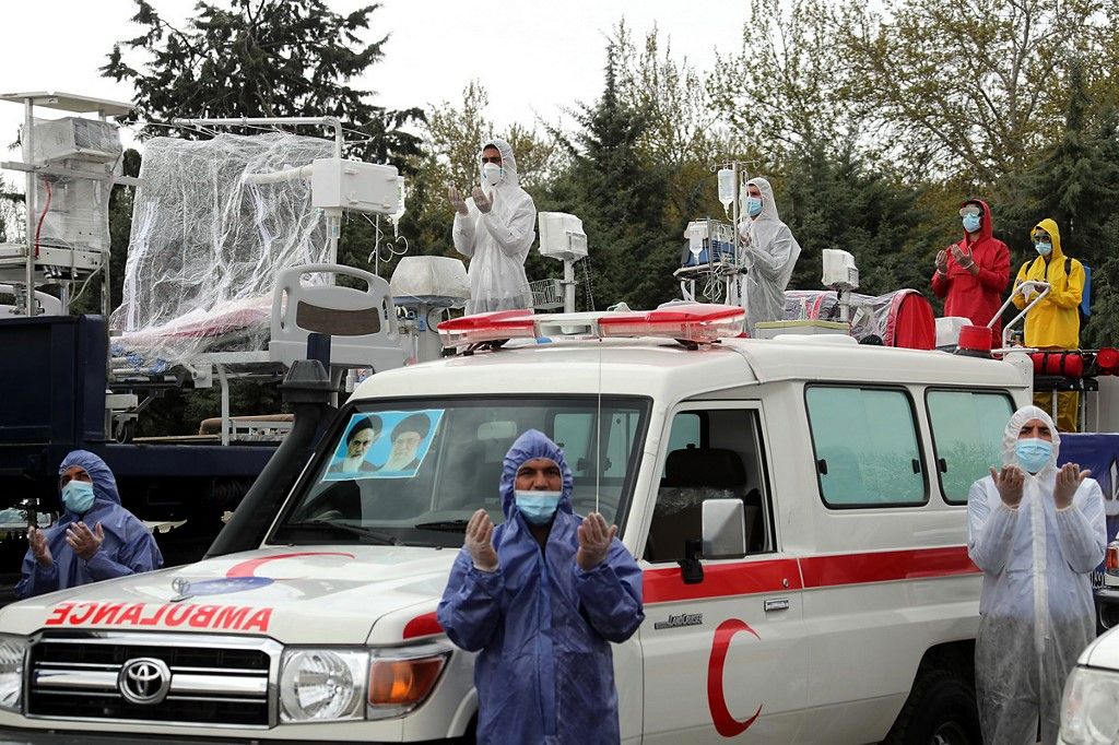 كورونا يطال 107 أفراد من الطاقم الطبي في محافظة إيرانية