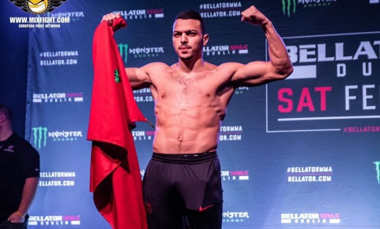 إلياس بولعيد …بطل مغربي يطمح لرفع العلم الوطني برياضة ال«MMA»
