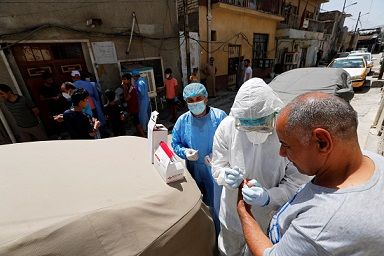 العراق: تسجيل 6 وفيات و 216 إصابة جديدة بفيروس كورونا