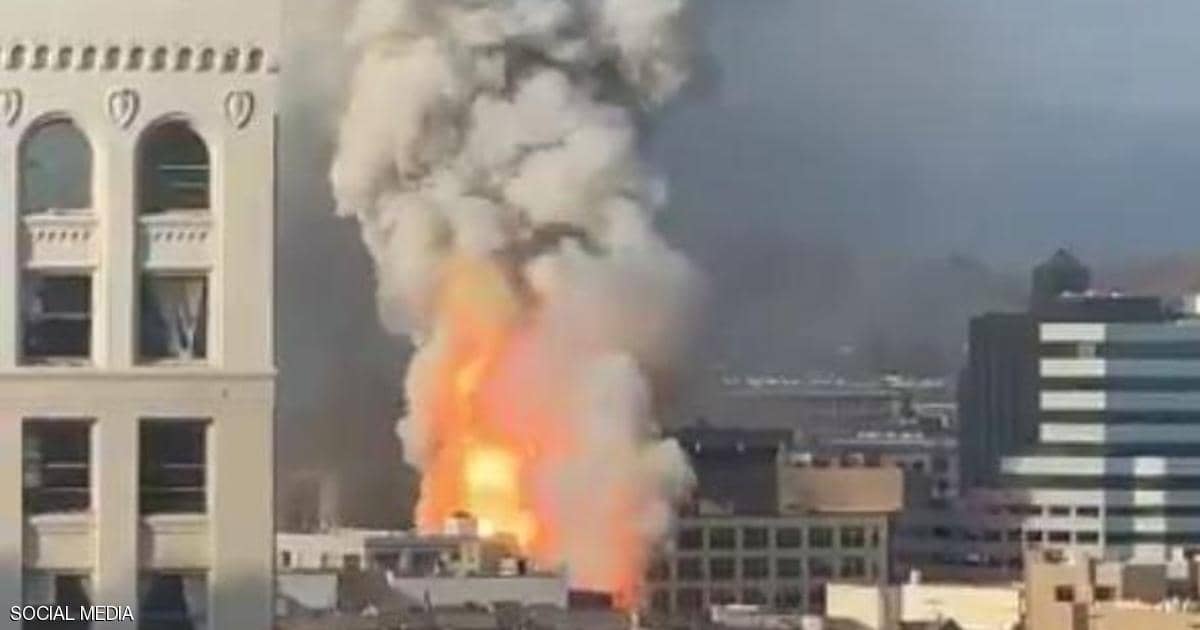 بالفيديو.. الدخان يكسو لوس أنجلوس بعد انفجار ضخم