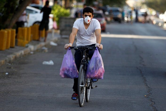 في زمن كورونا.. الدراجة الهوائية تملئ شوارع بغداد