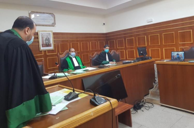 مجلس القضاء يستعرض حصيلة المحاكمات عن بعد