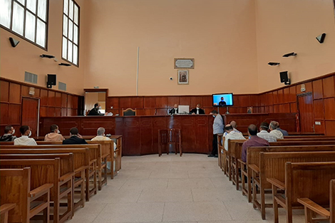 محكمة الاستئناف بورزازات تناقش ملفات عن بعد