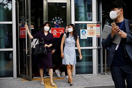 37 إصابة جديدة بكورونا في كوريا الجنوبية.. الوفيات صفر