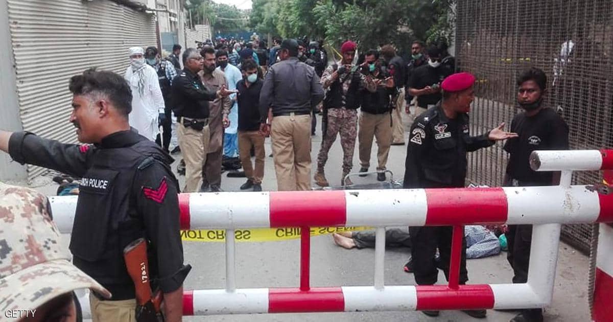6 قتلى في هجوم على بورصة كراتشي