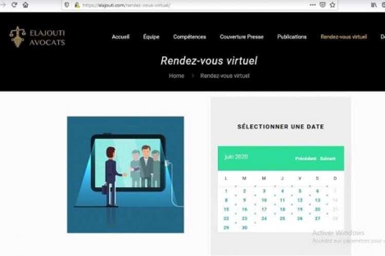 أول مكتب محاماة افتراضي يرى النور في المغرب‎