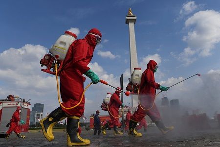 إندونيسيا تسجل أكبر زيادة يومية في إصابات فيروس كورونا