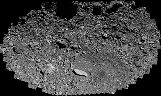 مركبة أوسايرس ركس تقترب من سطح كويكب بينو لتفحص موقعٍ لجمع العينات