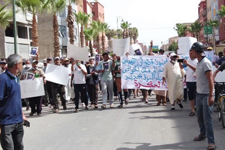 السلطات تمنع مسيرة “فرّاشة” في سبت أولاد النمة