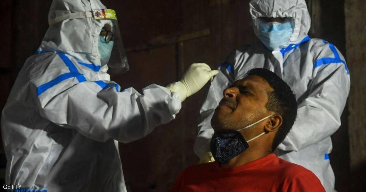 الهند تسجل أعلى معدل إصابات بكورونا منذ تفشي الوباء
