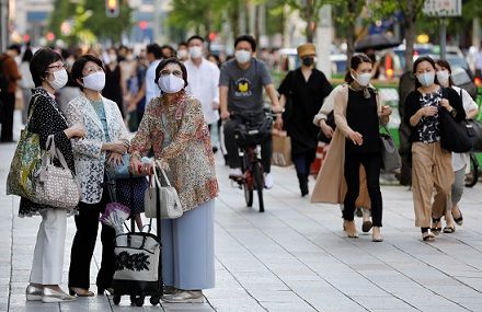 اليابان: 163 إصابة جديدة بفيروس كورونا والإجمالي 19935