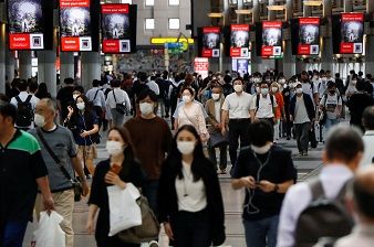 اليابان تعلن إصابة 632 إصابة جديدة بكورونا وتسجيل حالة وفاة واحدة