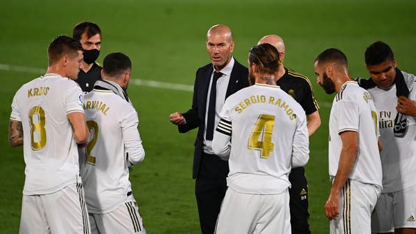 زيدان يطالب لاعبي ريال مدريد بالحفاظ على “التركيز”