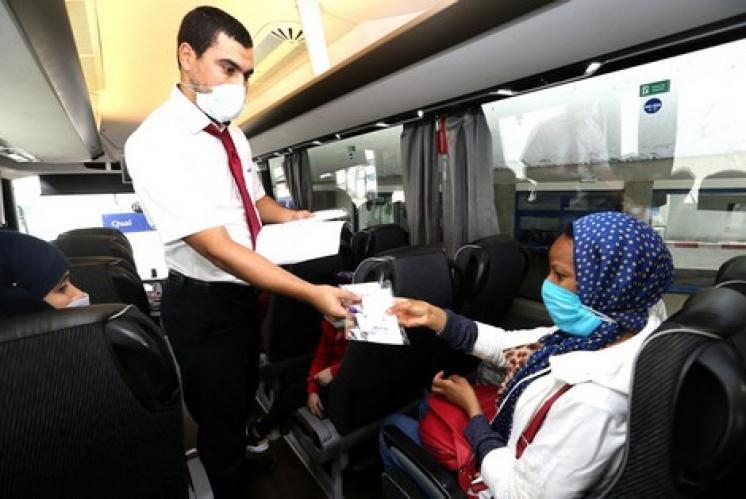 قرار رفع عدد ركاب الحافلات يجلب مخاوف على صحة المسافرين