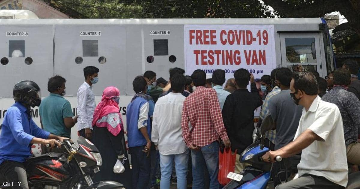 الهند.. أكثر من 1000 حالة وفاة جديدة بفيروس كورونا