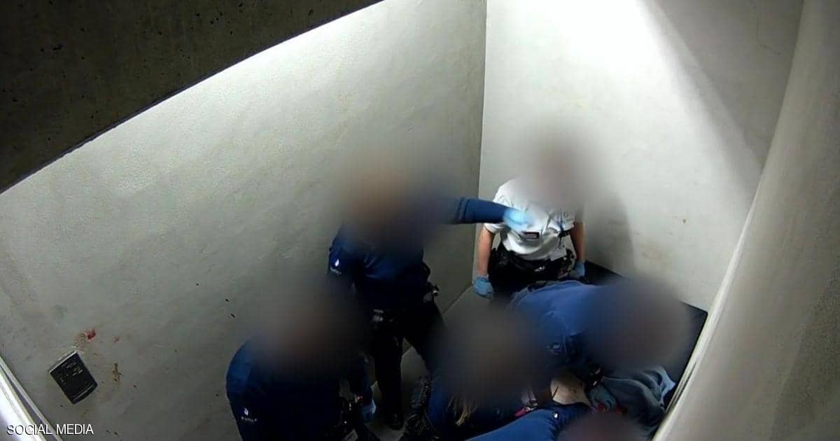 “تدخل قاتل” للشرطة داخل زنزانة.. فيديو يصدم حكومة بلجيكا