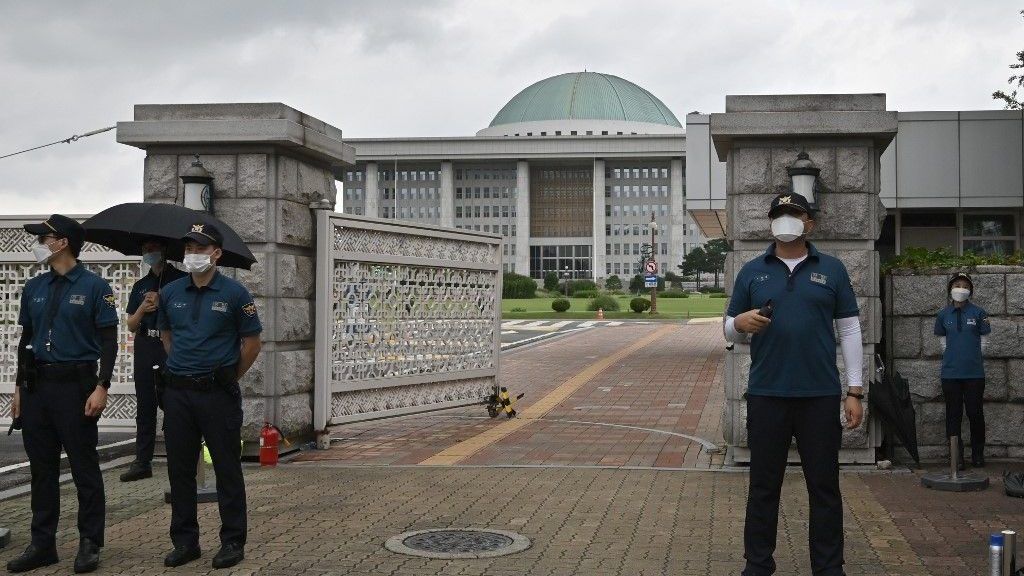 فيروس كورونا يغلق البرلمان في كوريا الجنوبية