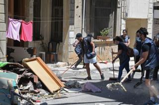 انفجار بيروت: مخاطر بيئية ربما تنجم عن الكارثة