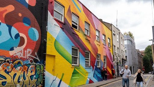 لندن تقيم أول مهرجان للجدران على الإطلاق