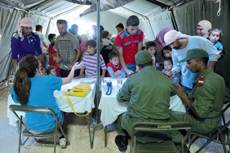 نهاية مهمة المستشفى المغربي بـ”مخيم الزعتري”