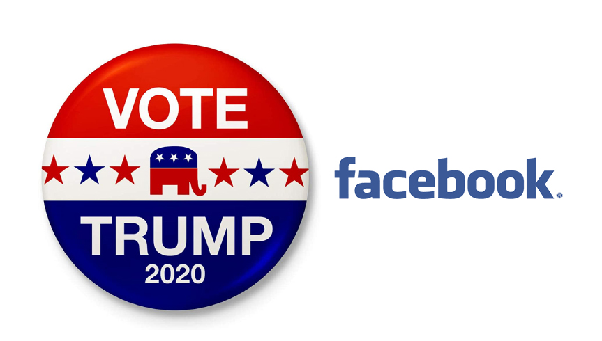 فيسبوك يُفكك حملة داعمة لترامب لاعتباره أنها مضللة للناخبين الأميركيين