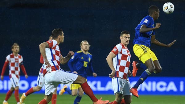 كرواتيا تهزم السويد وتحقق فوزها الأول