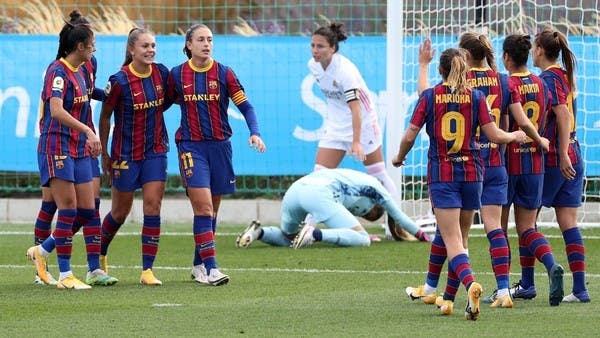 هزيمة “مذلّة” لسيدات ريال مدريد أمام برشلونة