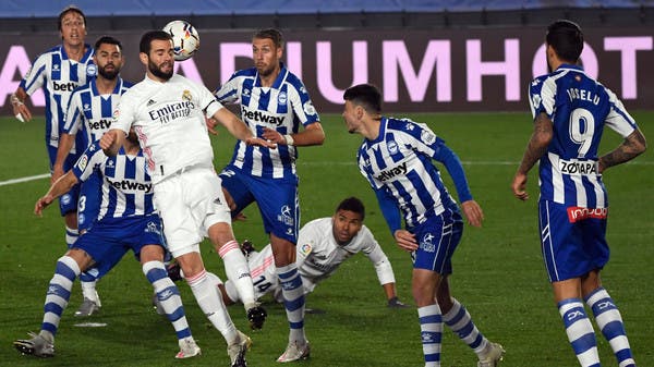 ألافيس يوجه لطمة جديدة إلى ريال مدريد ويهزمه في عقر داره