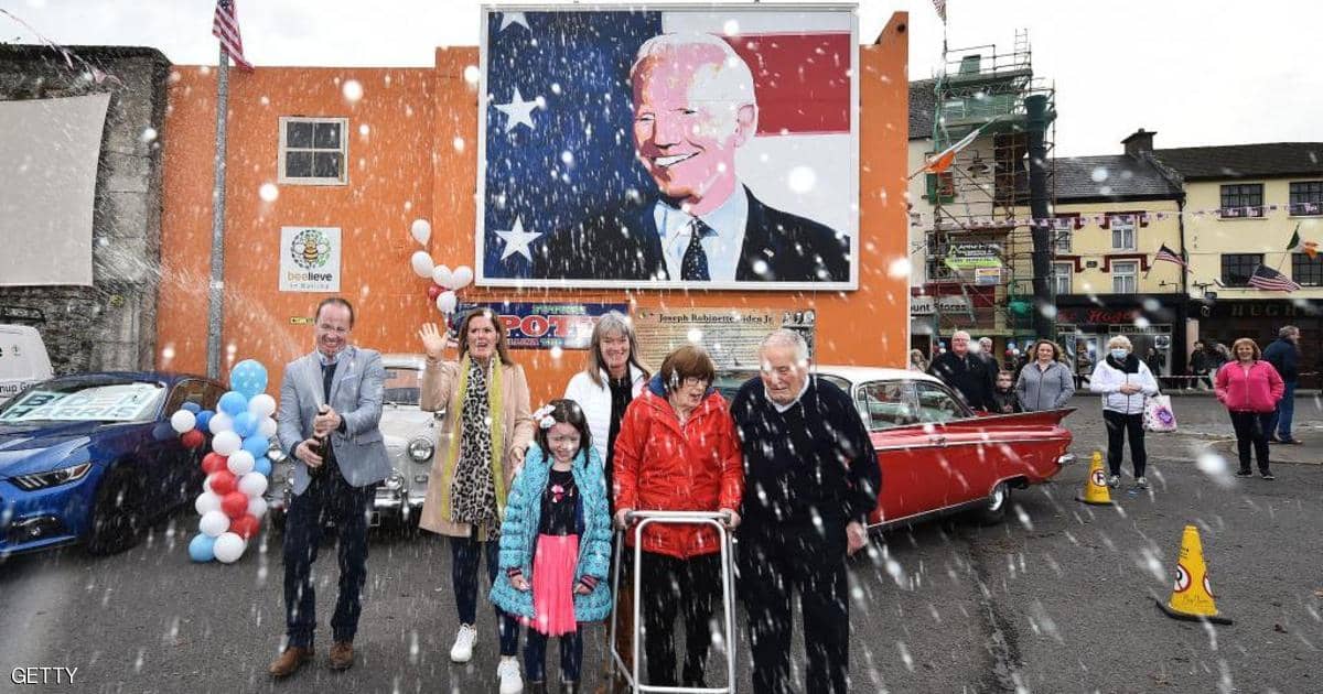 لماذا احتفلت هذه البلدة الإيرلندية بفوز بايدن بالرئاسة؟
