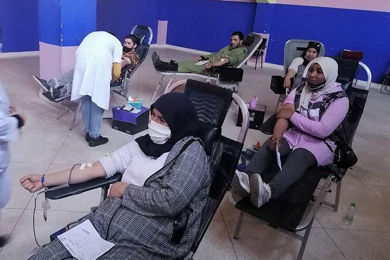 حملة للتبرع تجمع عشرات أكياس الدم في مراكش
