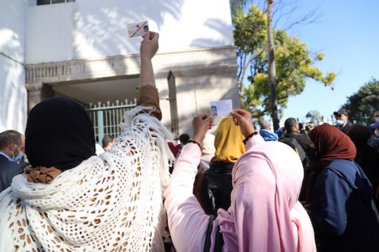 “ذوو الإعاقة” يعتصمون أمام ولاية الدار البيضاء للتنديد بالإقصاء