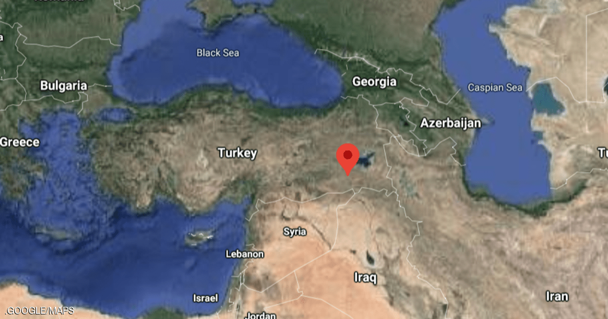 زلزال يضرب منطقة سيرت التركية