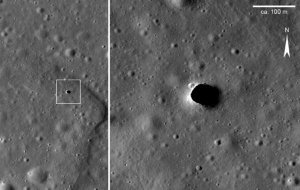 غواص حفر القمر: يمكن لهذه المركبة الجوالة الصغيرة استكشاف العالم السفلي للقمر.