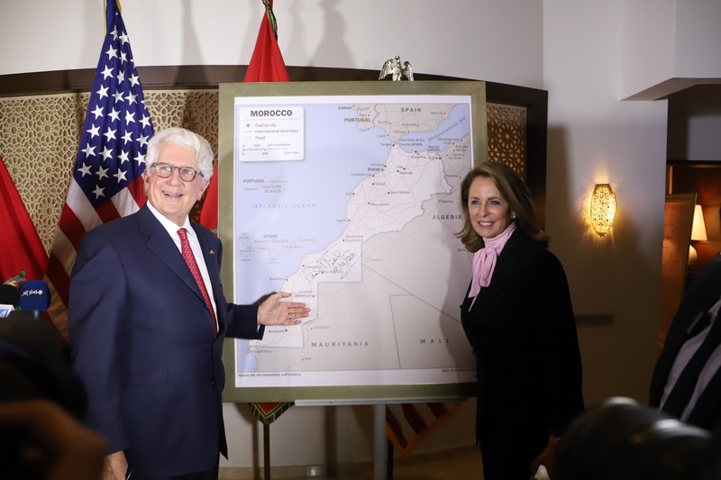 مصالح مدروسة تقوّي إعلان الولايات المتحدة الأمريكية مغربية الصحراء‬