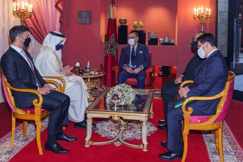 الملك يستقبل بفاس وزير خارجية دولة الإمارات