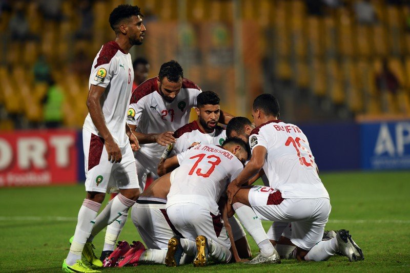 المنتخب المغربي للمحليين إلى ربع نهائي “الشان” بخماسية أمام أوغندا