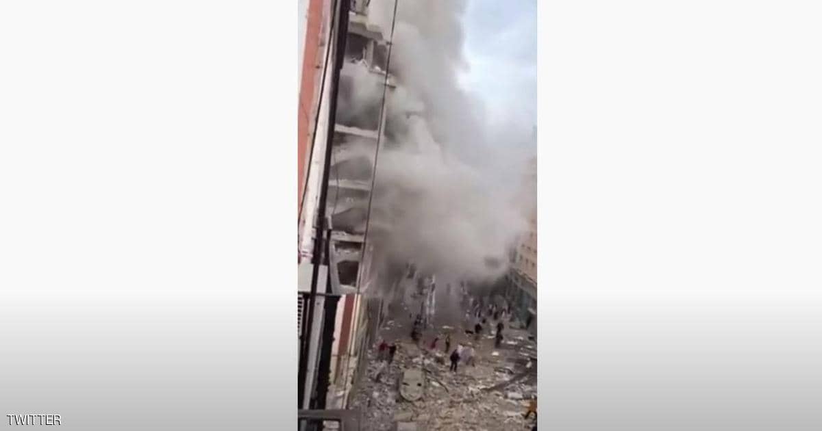 انفجار ضخم يهز مدريد وفيديو يرصد الدمار