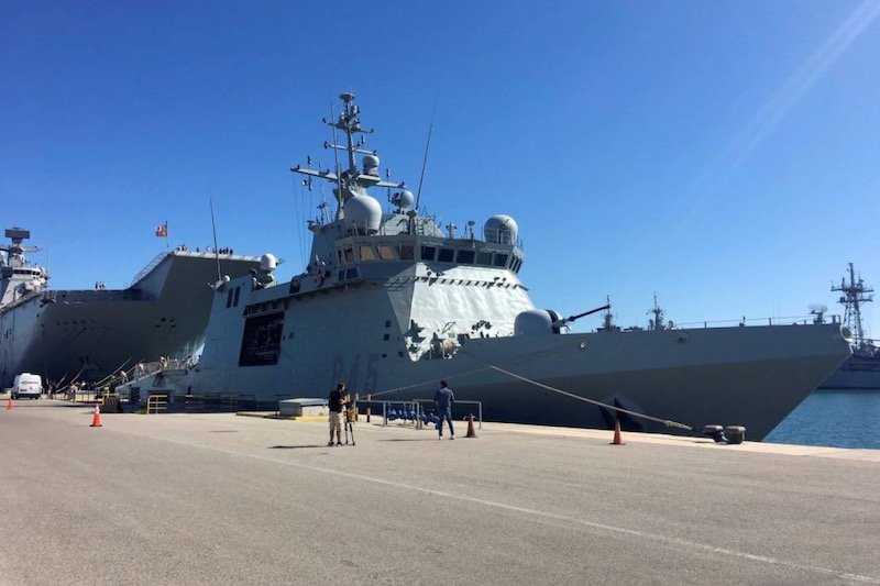 رصيف الصحافة: إسبانيا تهدي القوات البحرية المغربية سفينة حربية جديدة