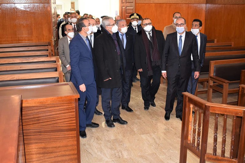 وزير العدل يدشن مركز القاضي المقيم في الريش