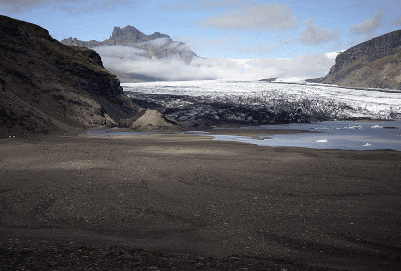 التغير المناخي: كيف تغير شكل الكتل الجليدية في أيسلندا؟