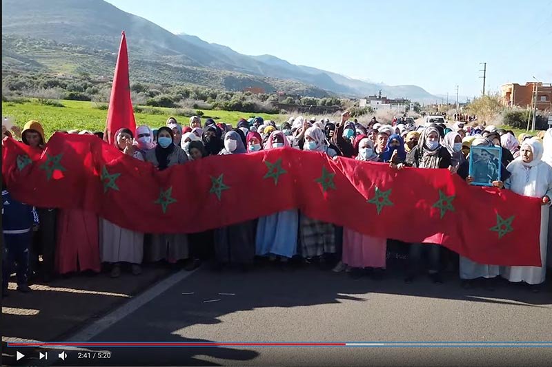 غضب في “تاكزيرت” بسبب سوق