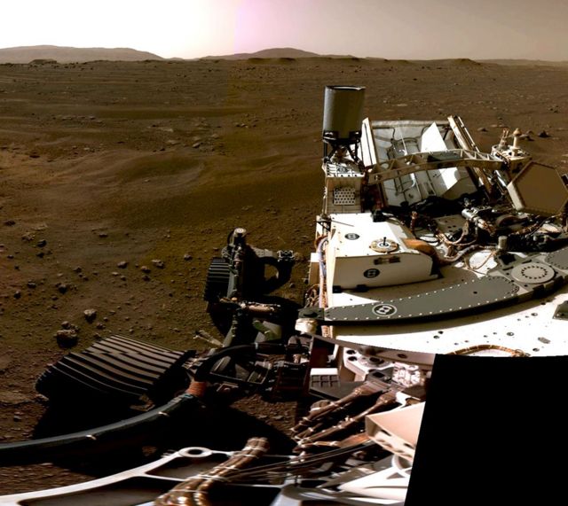فيديوهات مذهلة لهبوط بريزيرفانس على سطح المريخ تنشرها ناسا