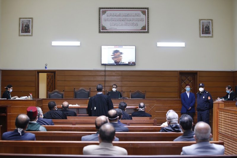 محاكم المغرب تواصل عقد الجلسات عن بعد‎
